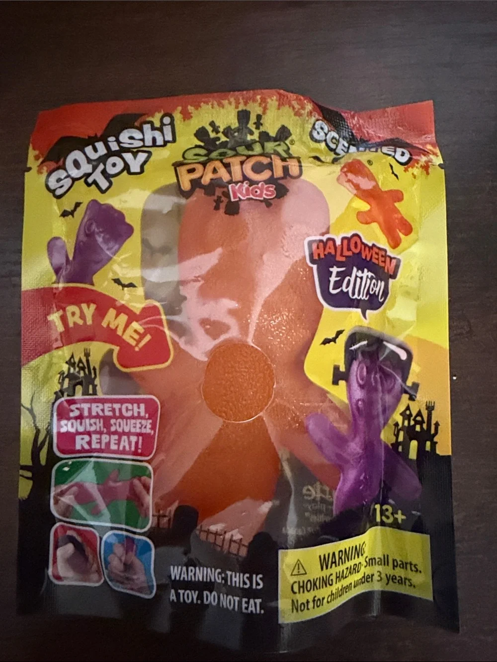 Sour Patch Kids Halloween Orange Scented Squishy Toy
